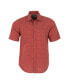 ფოტო #1 პროდუქტის Men's Easton Dobby Short Sleeve Woven Shirt