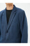 Фото #10 товара Blazer Ceket Düğmeli Cep Detaylı Viskon Karışımlı