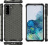 Hurtel Honeycomb etui pancerny pokrowiec z żelową ramką Samsung Galaxy S21+ 5G (S21 Plus 5G) czarny