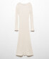 ფოტო #5 პროდუქტის Women's Ribbed Knit Dress