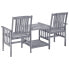 Фото #3 товара Набор садовой мебели Moselota Bistro Set K330 - серый, графитovyй 159 x 61 x 92 см (L x B x H)