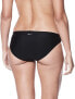 Фото #2 товара Nike Women's 176430 Ribbed Bikini Bottom Swimwear BLACK Size XL