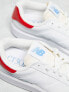 New Balance CT302 trainers in white and red