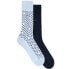 Фото #1 товара BOSS Rs Mini Tile Mc socks 2 pairs