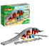 Фото #3 товара Конструктор LEGO Duplo 10872 Мост для поезда и пути