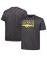 Фото #1 товара Men's Black Iowa Hawkeyes Big and Tall Team T-shirt