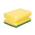Фото #4 товара Набор мочалок Жёлтый Зеленый Полиуретан Абразивное волокно 4 Предметы (11 штук) BB Home