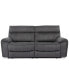 Фото #3 товара Hutchenson 2-Pc. Fabric Sectional with 2 Power Headrests