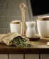 Serveware Artesano Collection Porcelain & Cork Lidded Sugar Dish