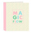 Фото #2 товара Папка-регистратор Glow Lab Magic flow Бежевый A4 (27 x 33 x 6 cm)