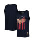 Фото #4 товара Men's Navy Minnesota Twins Cooperstown Collection Stars and Stripes Tank Top