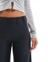 Фото #2 товара Vero Moda loose pull on trousers in graphite