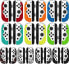 Lizard Skins naklejki na kontrolery Switch Joy-Con Neon