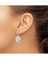 ფოტო #2 პროდუქტის Stainless Steel Polished Dangle Shepherd Hook Earrings