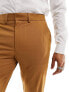 Фото #3 товара ASOS DESIGN skinny suit trousers in tobacco