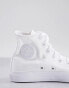 Фото #5 товара Converse Chuck Taylor All Star Hi trainers in white mono