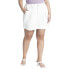 ფოტო #1 პროდუქტის Plus Size Fashion Pleated Shorts W/ Elastic Waistband