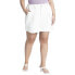 Plus Size Fashion Pleated Shorts W/ Elastic Waistband