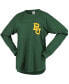 Фото #3 товара Women's Green Baylor Bears Big Shirt Oversized Long Sleeve T-shirt