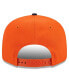 Фото #3 товара Men's Orange, Navy Denver Broncos Headline 9FIFTY Snapback Hat