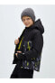 Фото #3 товара Детский куртка с капюшоном LC WAIKIKI Kapüşonlu Desenli Erkek Çocuk Şişme Mont