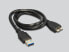 Delock 47226 - HDD/SSD enclosure - 2.5" - Serial ATA III - 6 Gbit/s - USB connectivity - Black