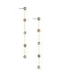 ფოტო #2 პროდუქტის 18K Gold Plated Brass Dripping in Freshwater Pearl Earrings