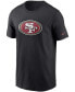 Фото #3 товара Men's Black San Francisco 49ers Primary Logo T-Shirt