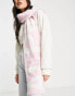 Фото #6 товара Threadbare printed scarf in pink