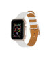 Фото #1 товара Ремешок Posh Tech White Patent Leather Apple Watch 42mm
