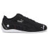 Фото #2 товара Puma Bmw Mms Speedcat Lace Up Mens Black Sneakers Casual Shoes 30730301