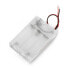 Фото #7 товара Case for 3 AA batteries with cover and switch - transparent