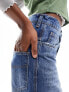 Фото #6 товара COLLUSION wide leg baggy jeans in dirty wash