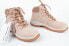 Фото #9 товара Ботинки 4F треккинговые для женщин [OBDH253 560] из кожи Розовые 1,8-2 мм