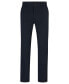 Фото #3 товара Men's Structured Tapered-Fit Trousers
