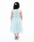 ფოტო #3 პროდუქტის Toddler Girls Sleeveless Sequin and Glitter Mesh Party Dress