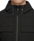 Men's Hooded Zip-Front Two-Pocket Jacket