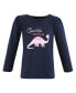 ფოტო #15 პროდუქტის Baby Girls Long Sleeve T-Shirts, Ice Cream Dino