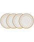 Фото #1 товара Noble Pearl Set Of 4 Saucers, 6"