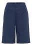 ფოტო #2 პროდუქტის Women's Mona Fit Straight Leg Cotton Linen Short