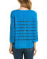 Фото #2 товара Edinburgh Knitwear Sequin Stripe Sweater Women's