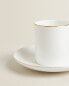 Фото #16 товара Gold bone china coffee cup and saucer