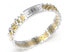 Men´s bicolor bracelet Empire JUMB03201JWYGSTT/U
