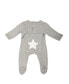 Фото #2 товара Костюм для малышей Earth Baby Outfitters Earth Baby Outfitters для мальчиков или девочек со скрытыми ногами