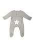 ფოტო #2 პროდუქტის Baby Boys or Baby Girls Footed Coverall