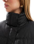 Фото #2 товара ASOS DESIGN funnel neck puffer gilet in black