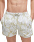 ფოტო #1 პროდუქტის Men's Seasonal Pattern Quick-Dry Swim Shorts