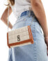 Фото #2 товара Steve Madden Bshey cross body wallet bag in camel and bone