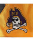 ფოტო #2 პროდუქტის Men's Charcoal ECU Pirates Turnover Team Shorts
