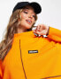 Фото #3 товара ellesse – Sweatshirt in Orange mit Kontrastnaht